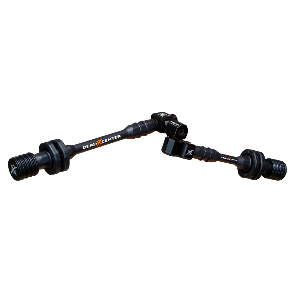 Dead Center Dead Level Hunter XS Bowhunting Stabilizer Combo Black 8 in./6 in.