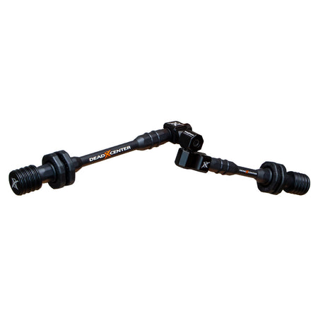Dead Center Dead Level Hunter XS Bowhunting Stabilizer Combo Black 8 in./6 in.