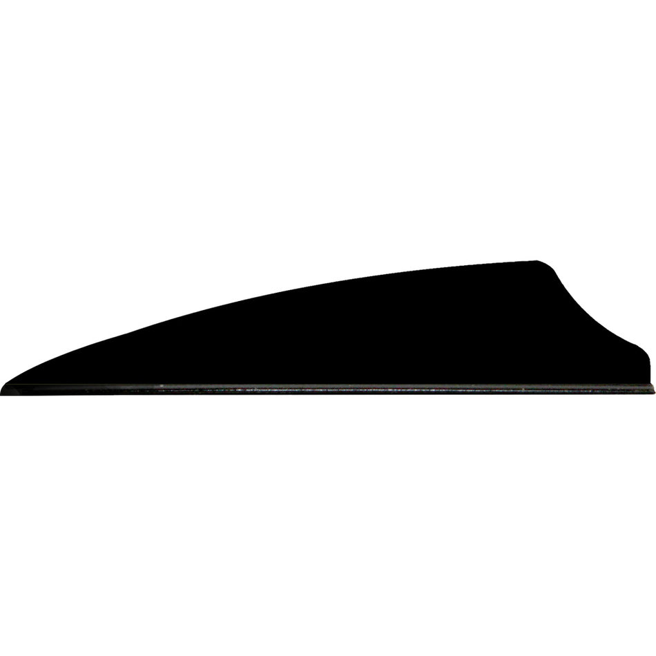 Q2i Fusion X-II Black 100-Pack 2.5 in. Lightweight Arrow Vanes