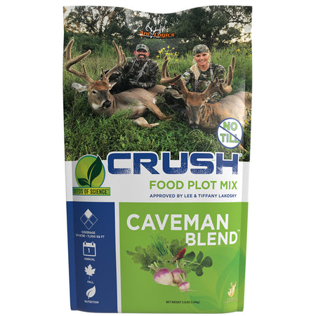 AniLogics CRUSH Caveman Blend Deer Food Plot Seed 3.5 lbs.