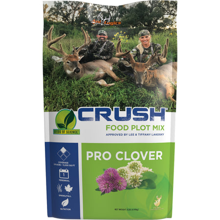 AniLogics CRUSH Pro Clover 1/4 Acre Food Plot Seed 2 lbs.