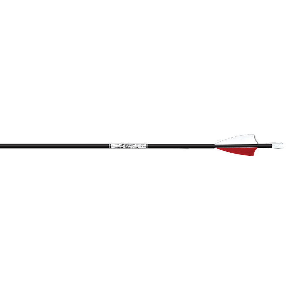 Easton Vector 4mm Carbon-Fiber Arrows 2.3 in. Vanes 1000 72-Pack