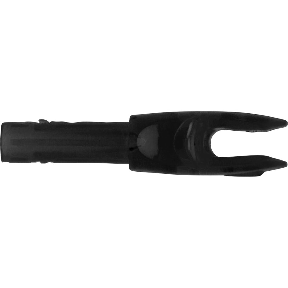 Easton 4mm G Nocks 12 Pack Black Large Groove for Carbon Arrows