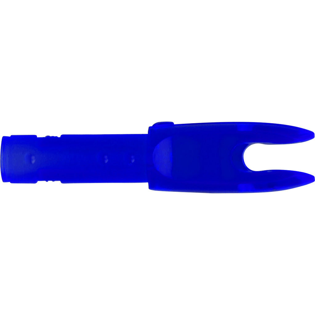 Easton 4mm G Nocks 12 Pack Blue Small Groove for Carbon Arrows