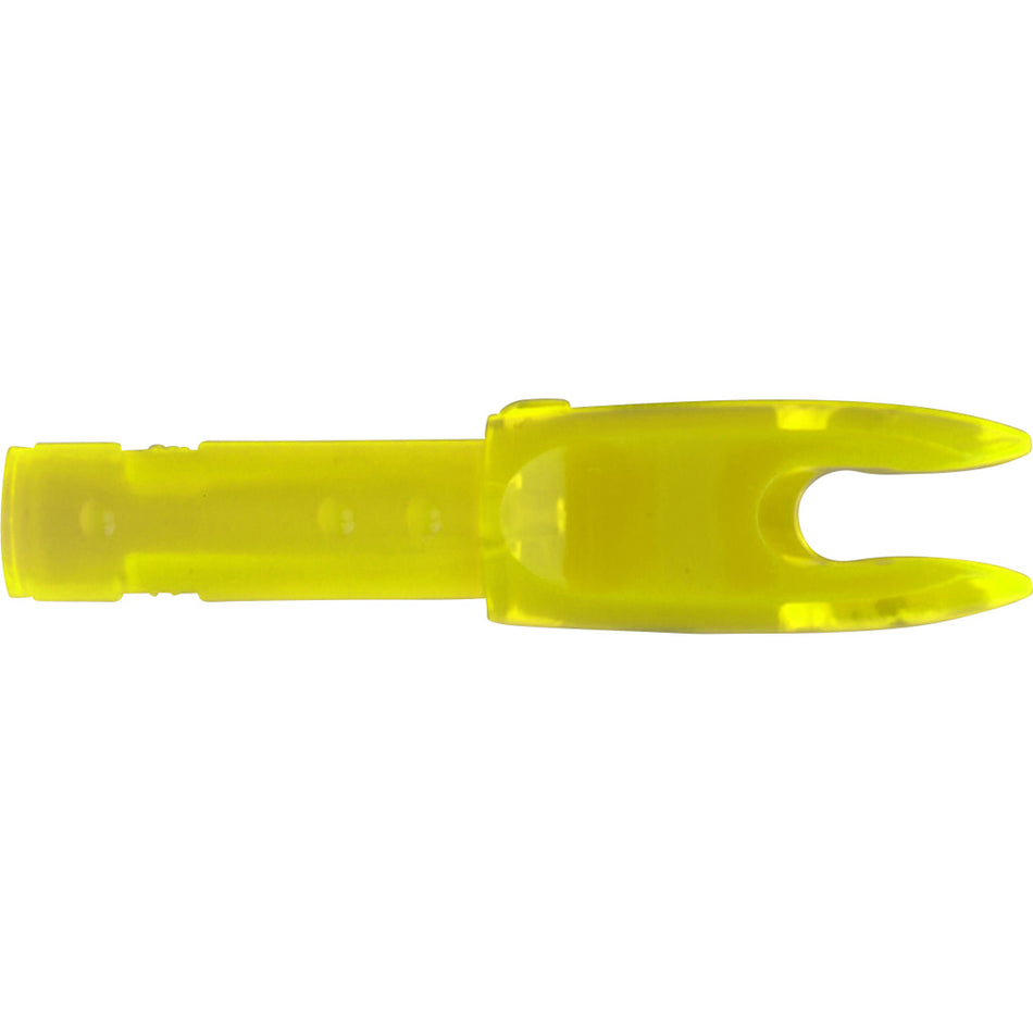 Easton 4mm G Nocks 12 Pack Yellow Small Groove for Carbon Arrows