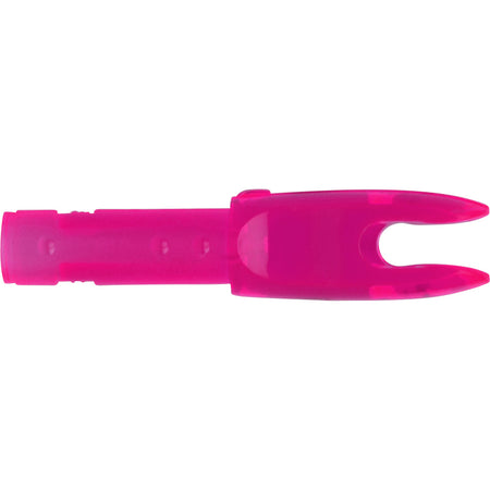 Easton 4mm G Nocks 12 Pack Pink Small Groove for Carbon Arrows