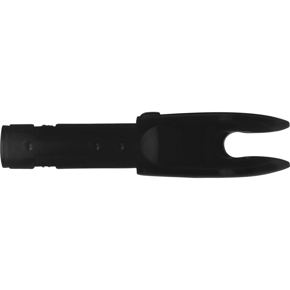 Easton 4mm G Nocks 12 Pack Black Small Groove for Carbon Arrows