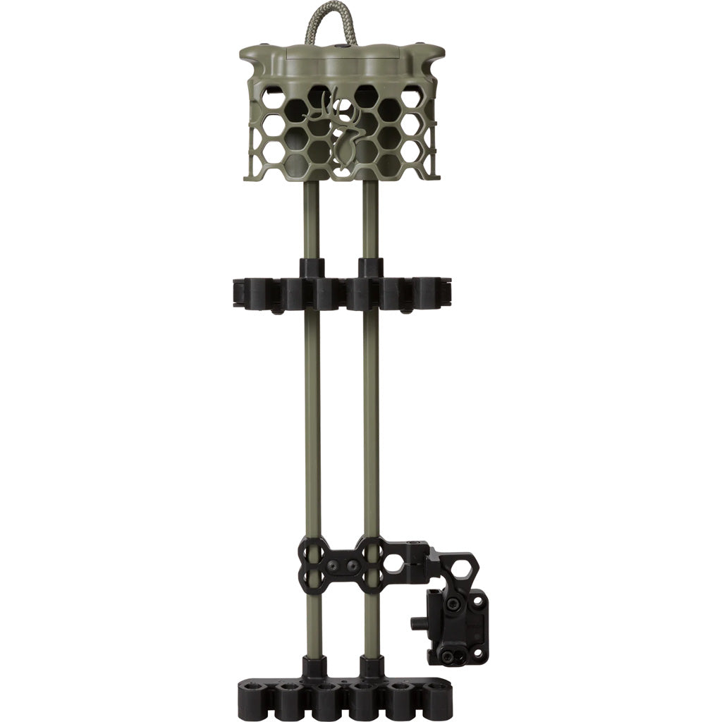 Trophy Ridge Hex Light Quiver 5 Arrow Olive with LED Hood