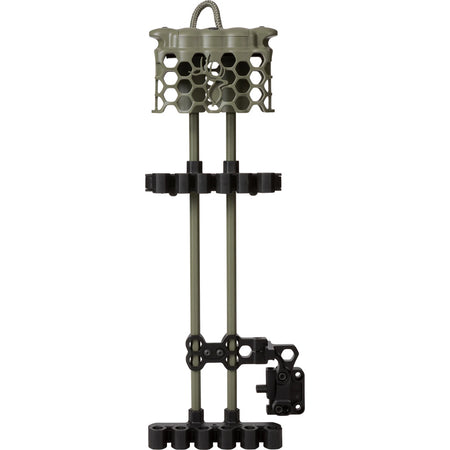 Trophy Ridge Hex Light Quiver 5 Arrow Olive with LED Hood