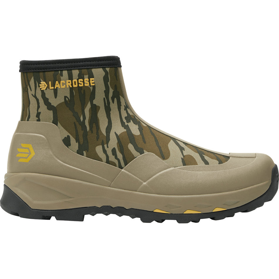 LaCrosse AlphaTerra Side-Zip Rubber Boot Mossy Oak Bottomland 13