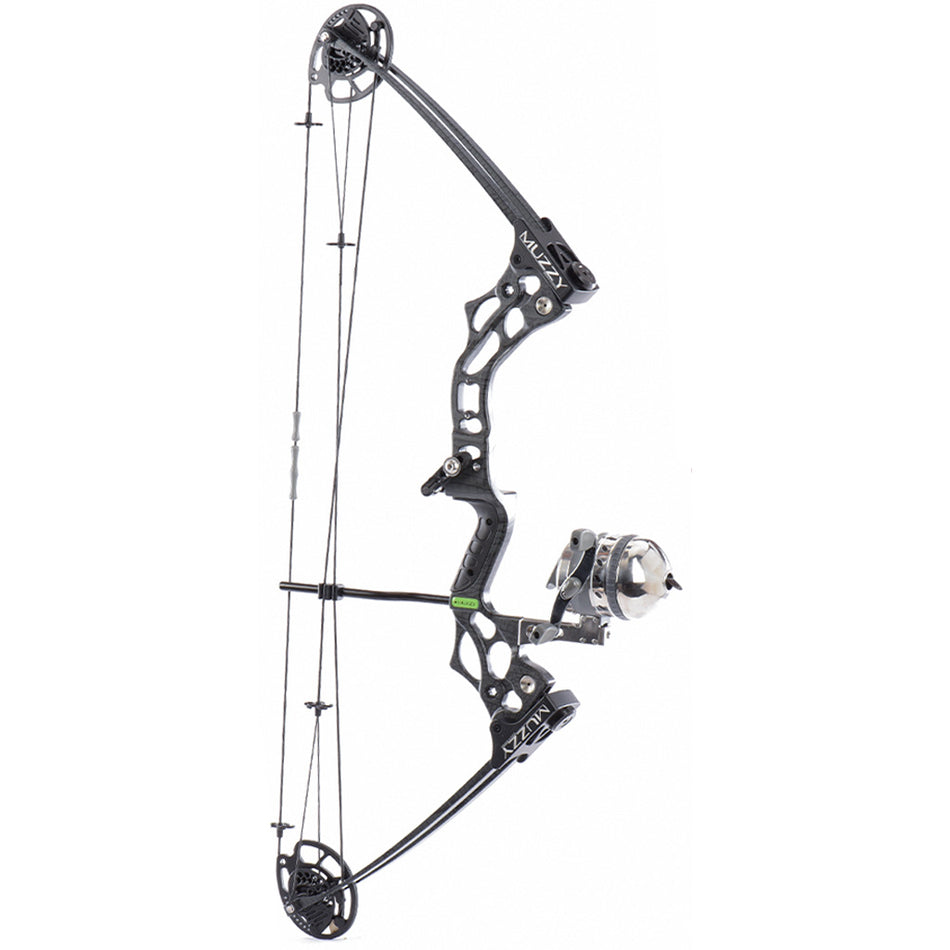 Muzzy V2 Left Hand Bowfishing Bow with XD-Pro Spin Reel Kit