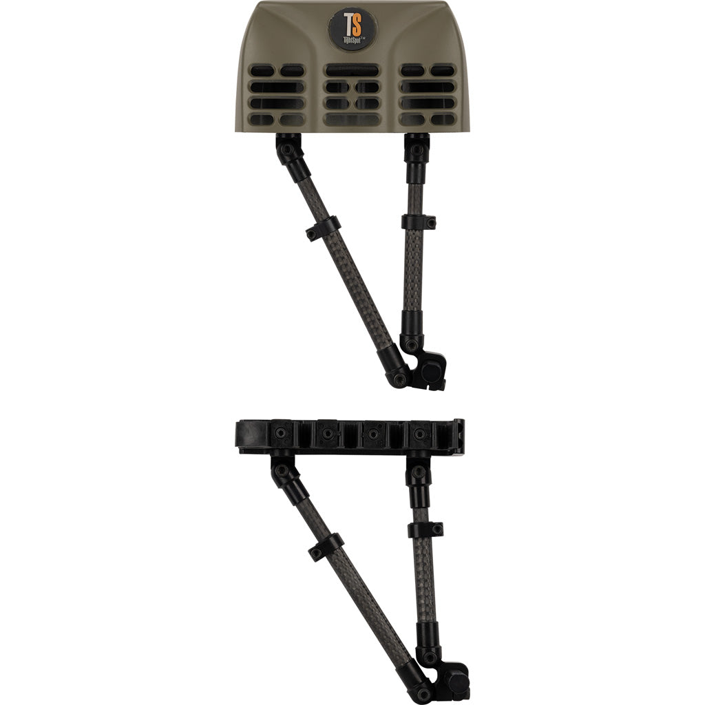 TightSpot Pivot Adjustable 5-Arrow Quiver Moss Green RH Mount