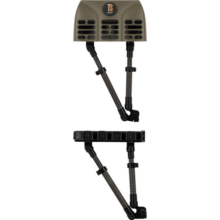 TightSpot Pivot Adjustable 5-Arrow Quiver Moss Green RH Mount