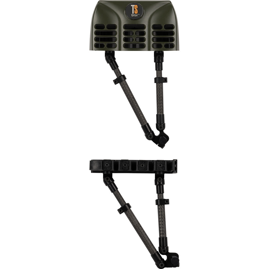 TightSpot Pivot Adjustable 5-Arrow Quiver OD Green RH Mount