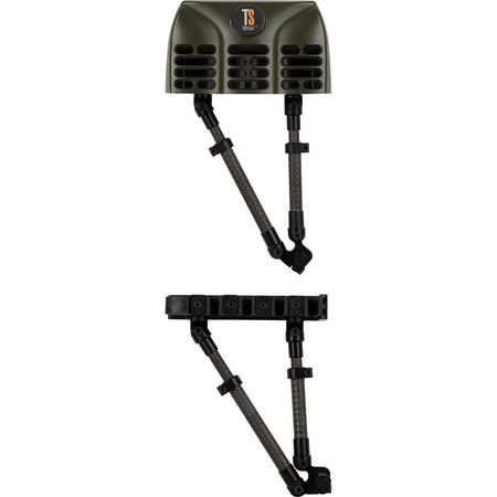 TightSpot Pivot Adjustable 5-Arrow Quiver OD Green RH Mount