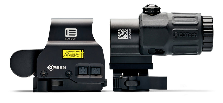 Eotech HHSGRN HHS Green EXPS G33 Magnifier 1 MOA Green Dot 68 MOA Ring Matte Black