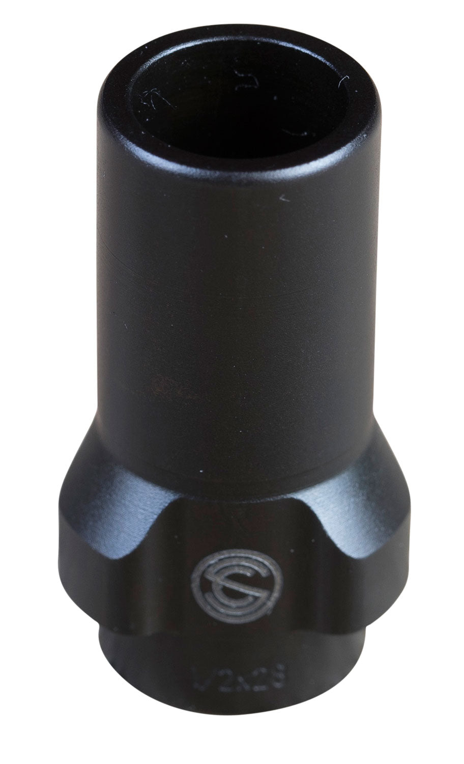 SilencerCo AC2604 9mm Luger 3-Lug Muzzle Device 1/2"-28 Threaded Suppressor Adapter