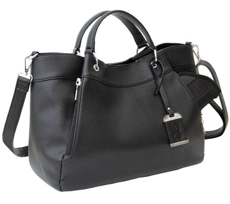 Bulldog Satchel Style Concealed Carry Purse with Holster, Black