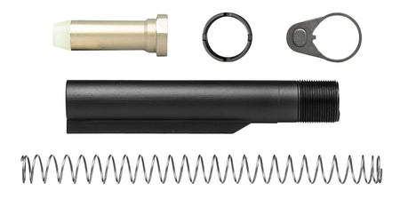 Aero Precision APRH100158 AR-308 M5 Mil-Spec Carbine Buffer Tube Kit Black Anodized 7075-T6 Aluminum with Spring and Hardware