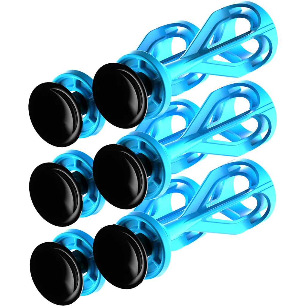 Barnett Phantum Blue Suction Darts 6 pk. Youth Archery Replacement