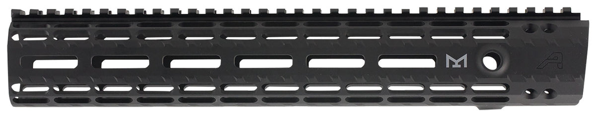 Aero Precision 12" Enhanced M-LOK Gen2 Free-Float Handguard for AR-15/M4 Black Anodized Aluminum Barrel Nut Not Included