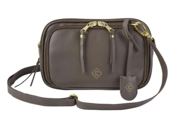 Girls With Guns Tomboy Lockable Concealed Carry Clutch Espresso