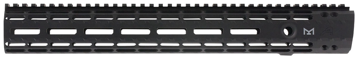 Aero Precision 15" Enhanced M-LOK Gen 2 Black Anodized Free-Float Handguard with QD Sling Sockets for AR-15/M4