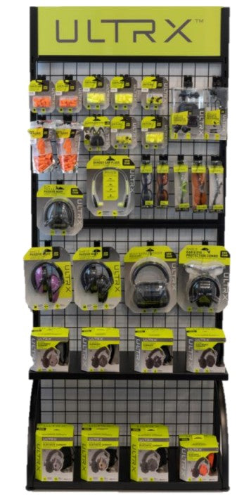 ULTRX Top 20 Ear & Eye Protection Display Kit 119 Pieces