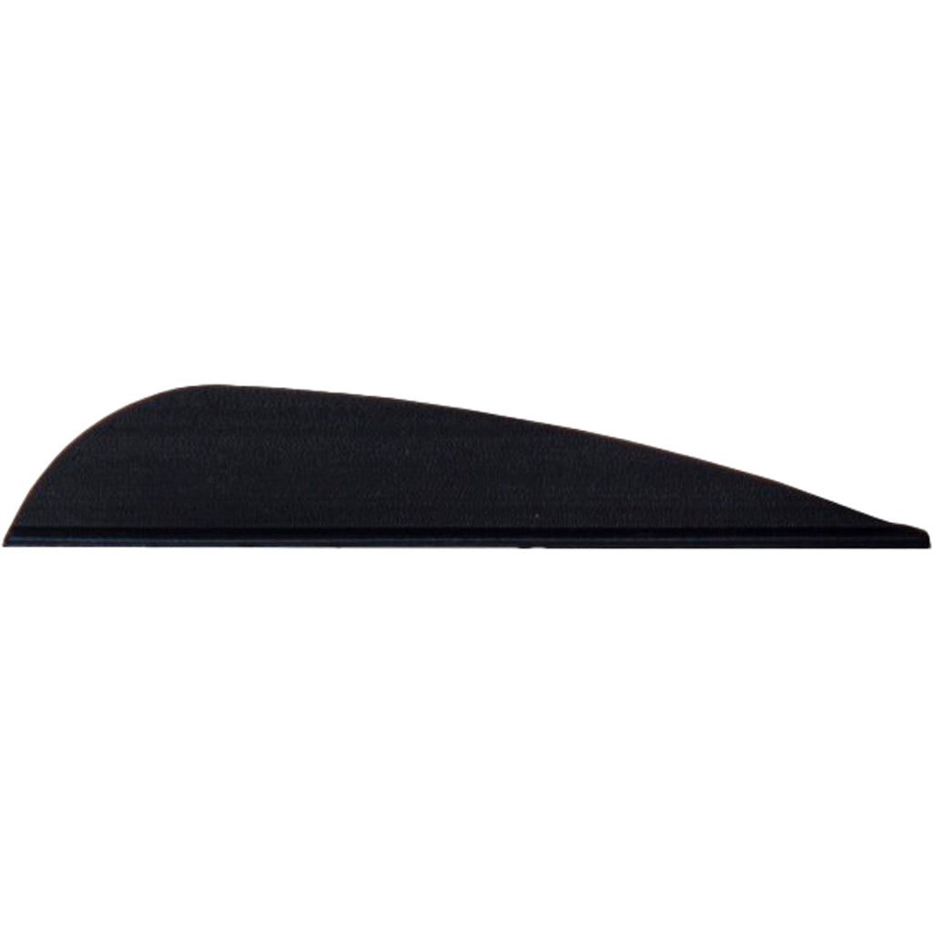 AAE Elite Plastifletch Vanes 2.70 Inch Black 50 Count