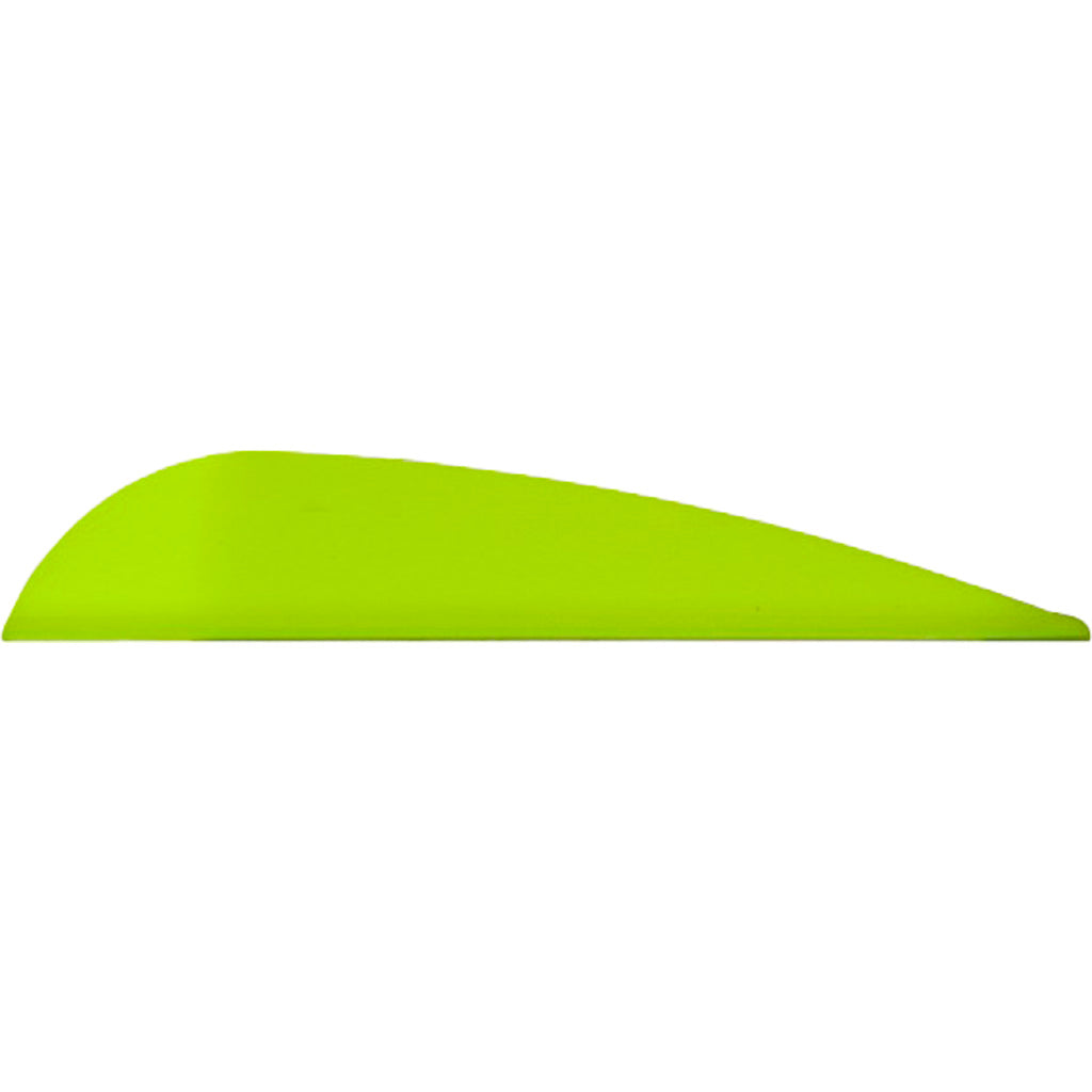 AAE Elite Plastifletch Vanes 2.70 Inch OD Green 50 Count