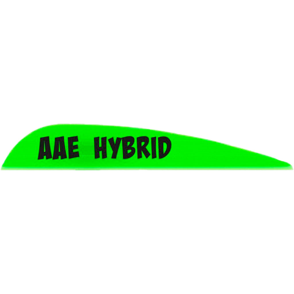 AAE Hybrid 23 Vanes in Bright Green 50 Count