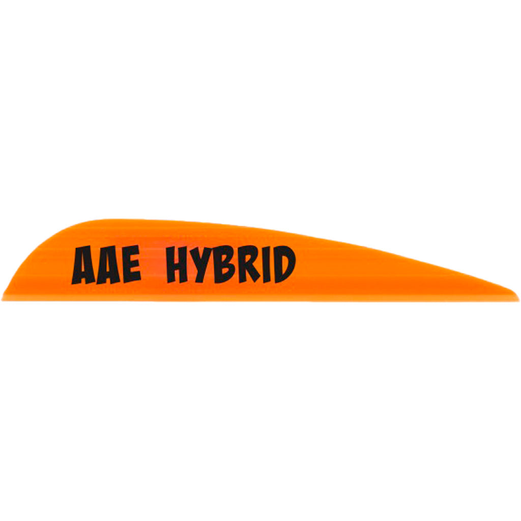 AAE Hybrid 23 Vanes in Fire Orange 50 Count