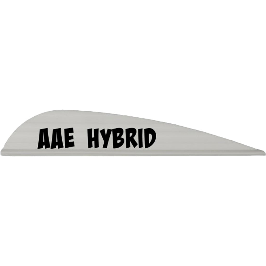 AAE Hybrid 26 Fletching Vanes Gray 50-Piece Pack