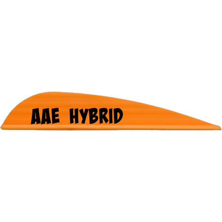 AAE Hybrid 26 Fletching Vanes Sunset Gold 50-Piece Pack
