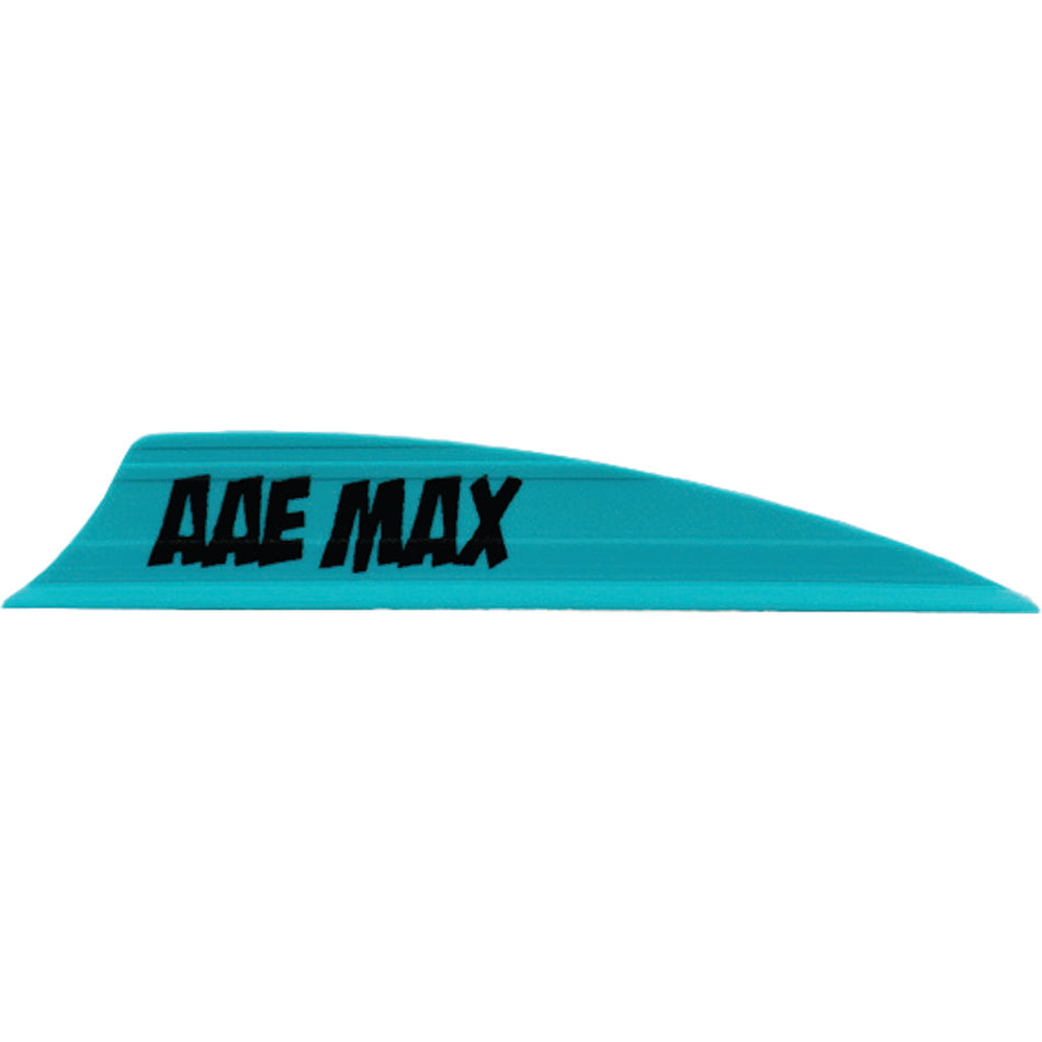 AAE Max 2.0" Shield Cut Vanes Teal 50 pk.