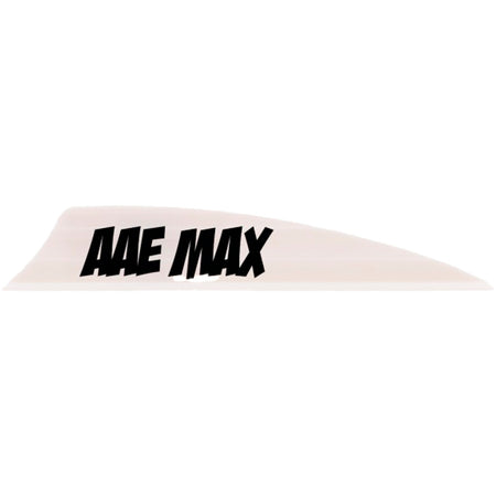 AAE Max 2.0 Shield Cut Arrow Vanes 50 pk. White