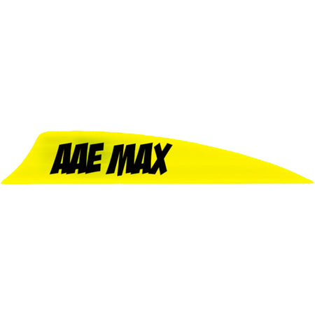 AAE Max 2.0 Shield Cut Arrow Vanes 50 pk. Yellow