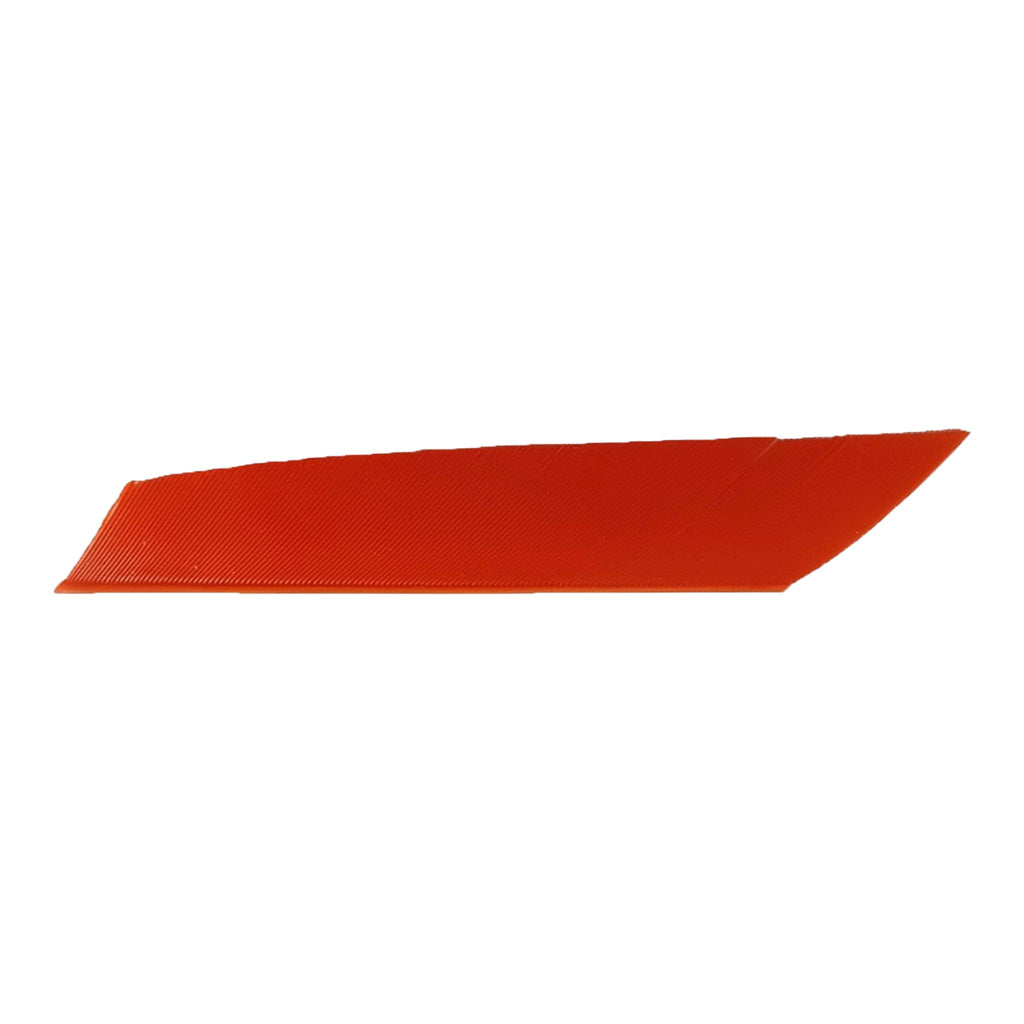 Gateway Mako Orange Arrow Feathers 3.125 in. LW Pack of 50