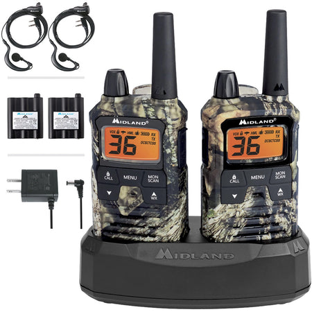 Midland X-Talker T294VP4 Mossy Oak Camouflage Two-Way Radio 40-Mile 2 Pack
