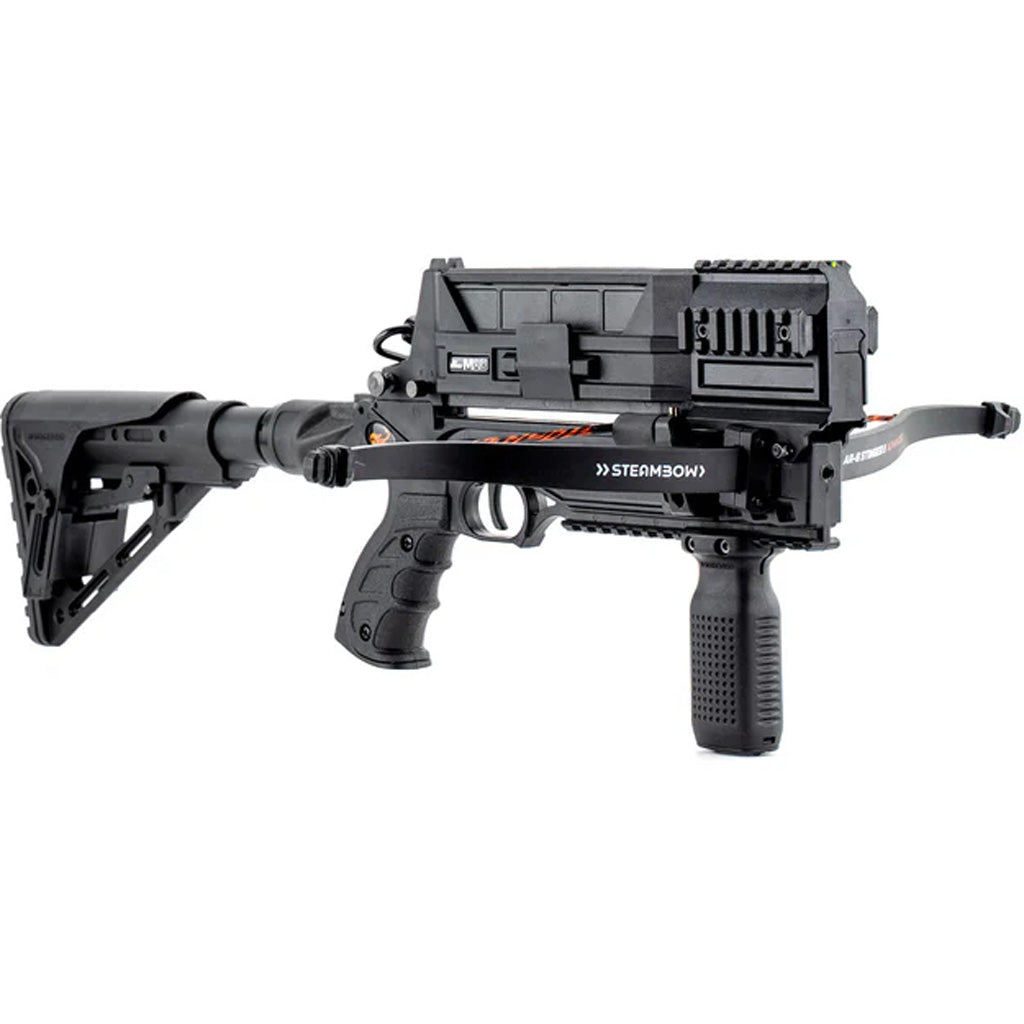 Steambow M10 Tactical Crossbow AR15 Stock Tuning Trigger 10-Round Mag 75 lbs