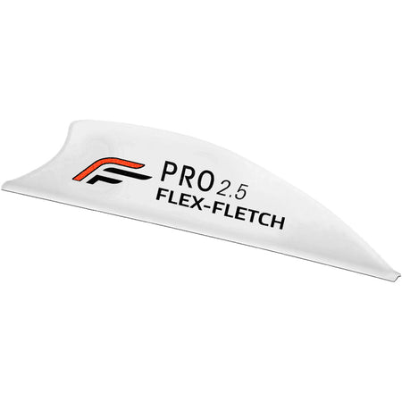 Flex-Fletch Pro 2.5 Inch White Archery Vanes Pack of 36