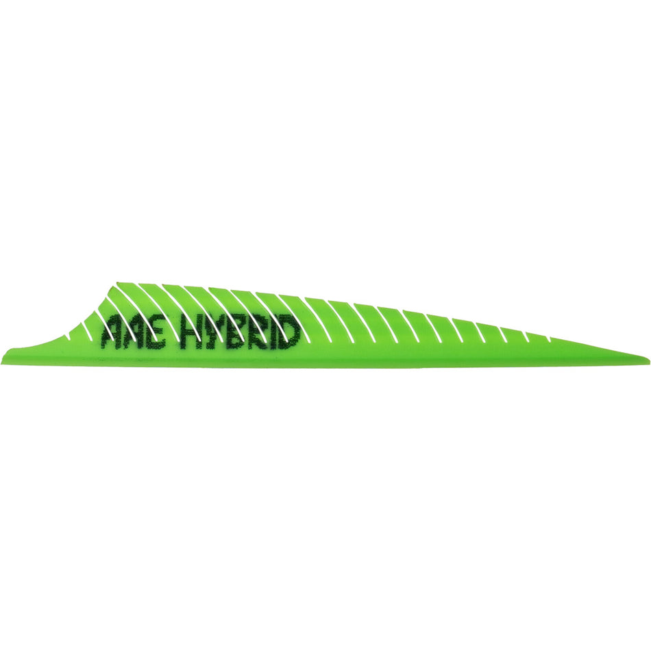 AAE Hybrid PHNX Bright Green Archery Vanes Pack of 50