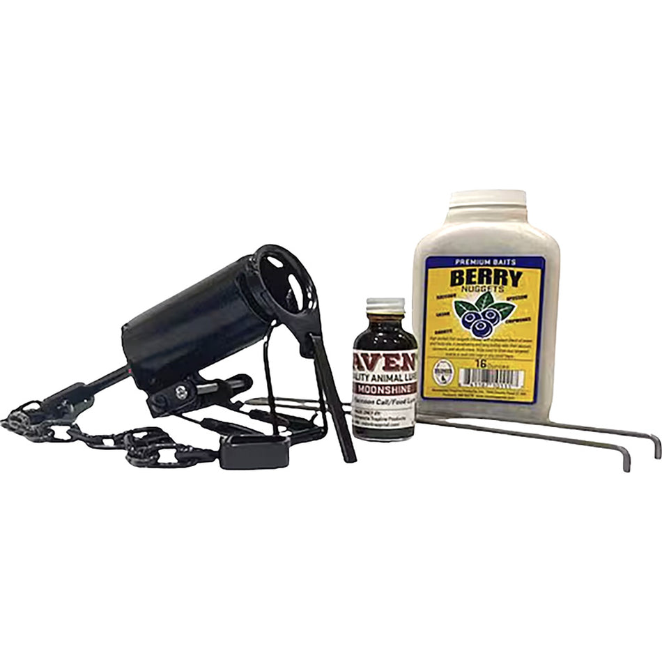 Minnesota Trapline Raccoon Trapping Starter Kit with Bridger Dogproof Traps and Caven Lure