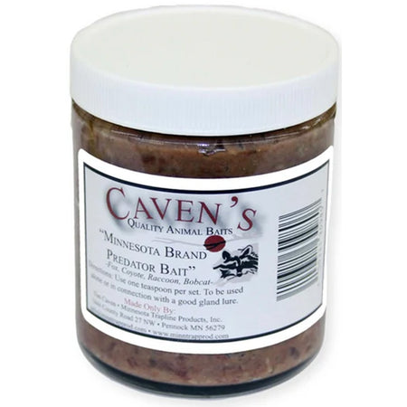 Caven's Minnesota Brand 9 oz Predator Bait for Fox Coyote Bobcat and Fisher Trapping