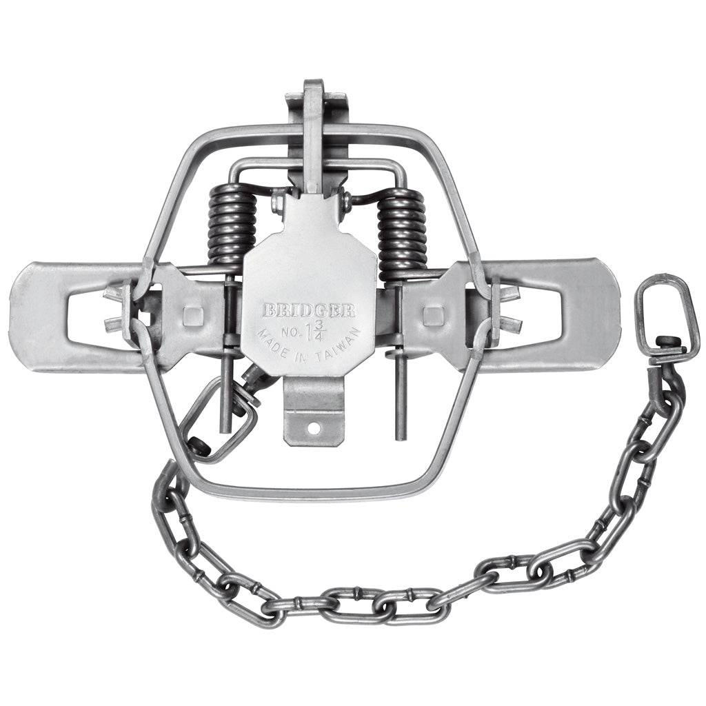 Bridger #1.75 Coil Spring Offset Jaw Trap for Mixed Species Trapping