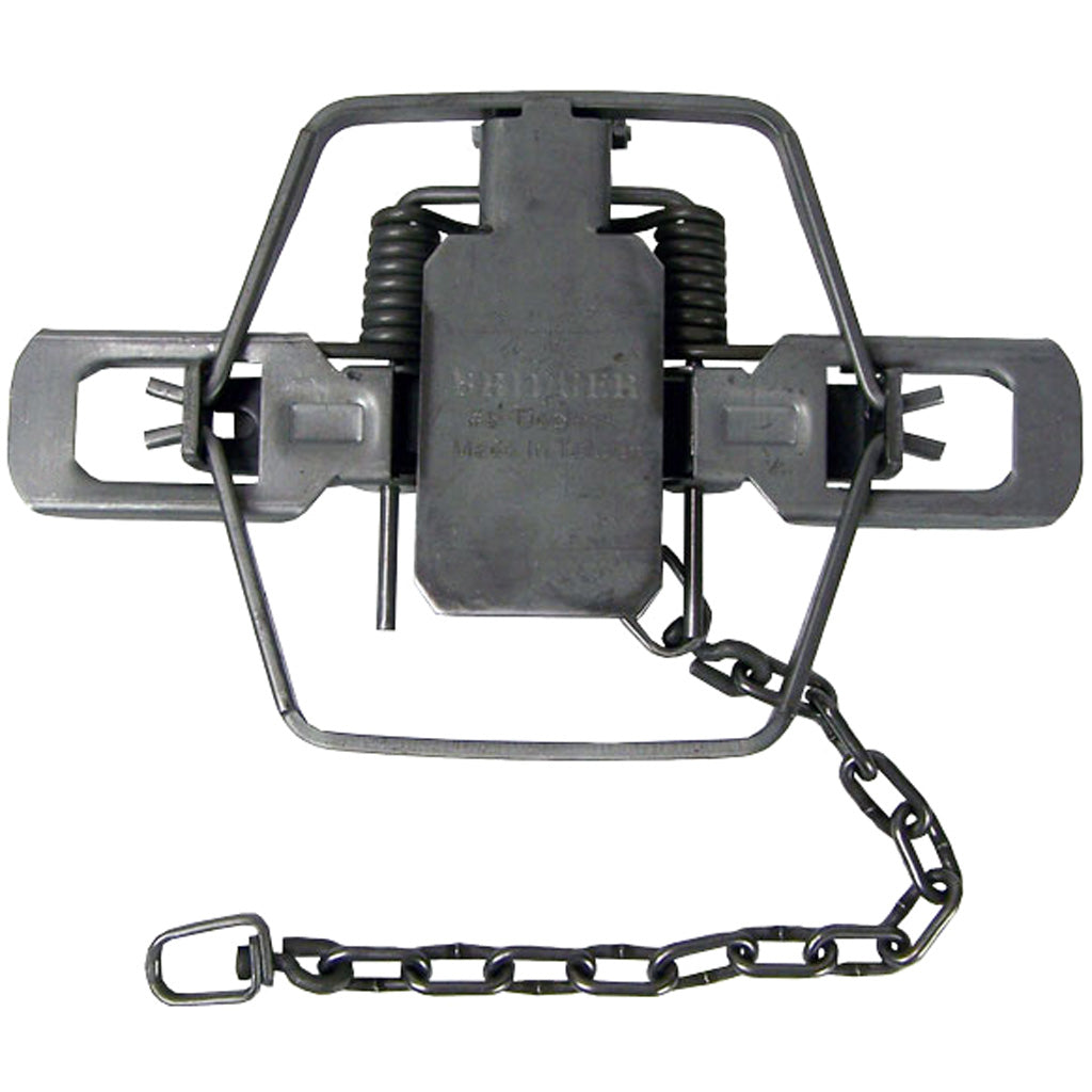 Bridger #3 Dogless 2-Coil Foothold Trap with Step-Down Notch Latch for Coyote