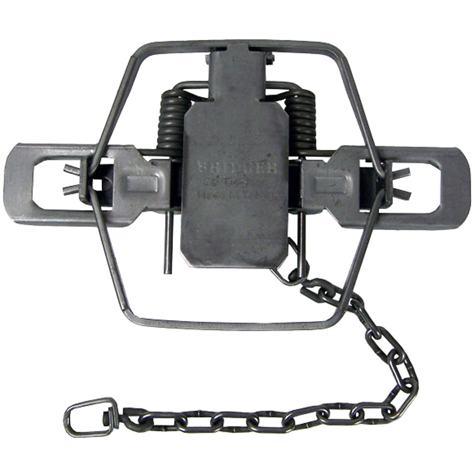 Bridger #3 Dogless 2-Coil Foothold Trap with Step-Down Notch Latch for Coyote