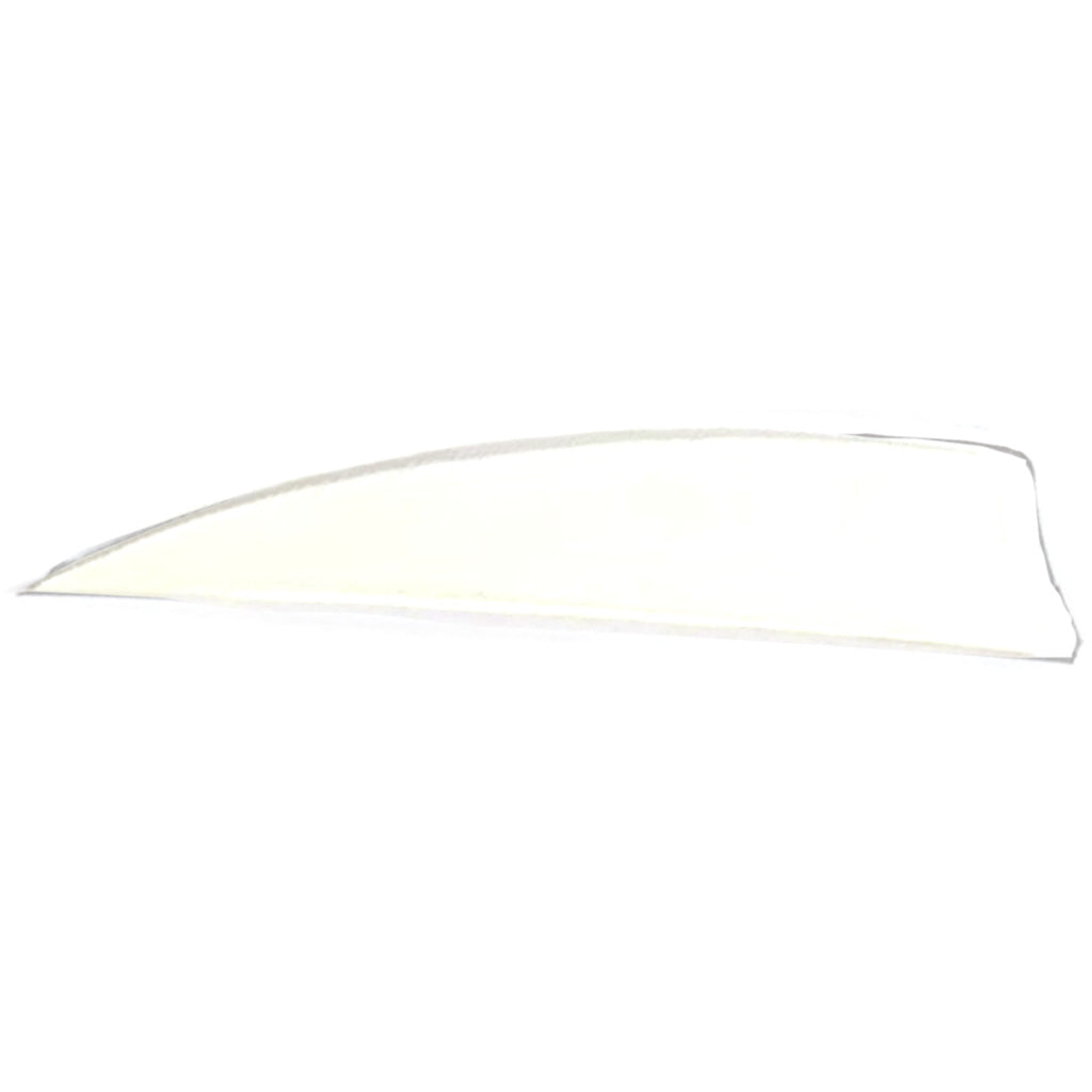 Trueflight Shield Cut Arrow Fletching White 3" Left Wing 100 pk.