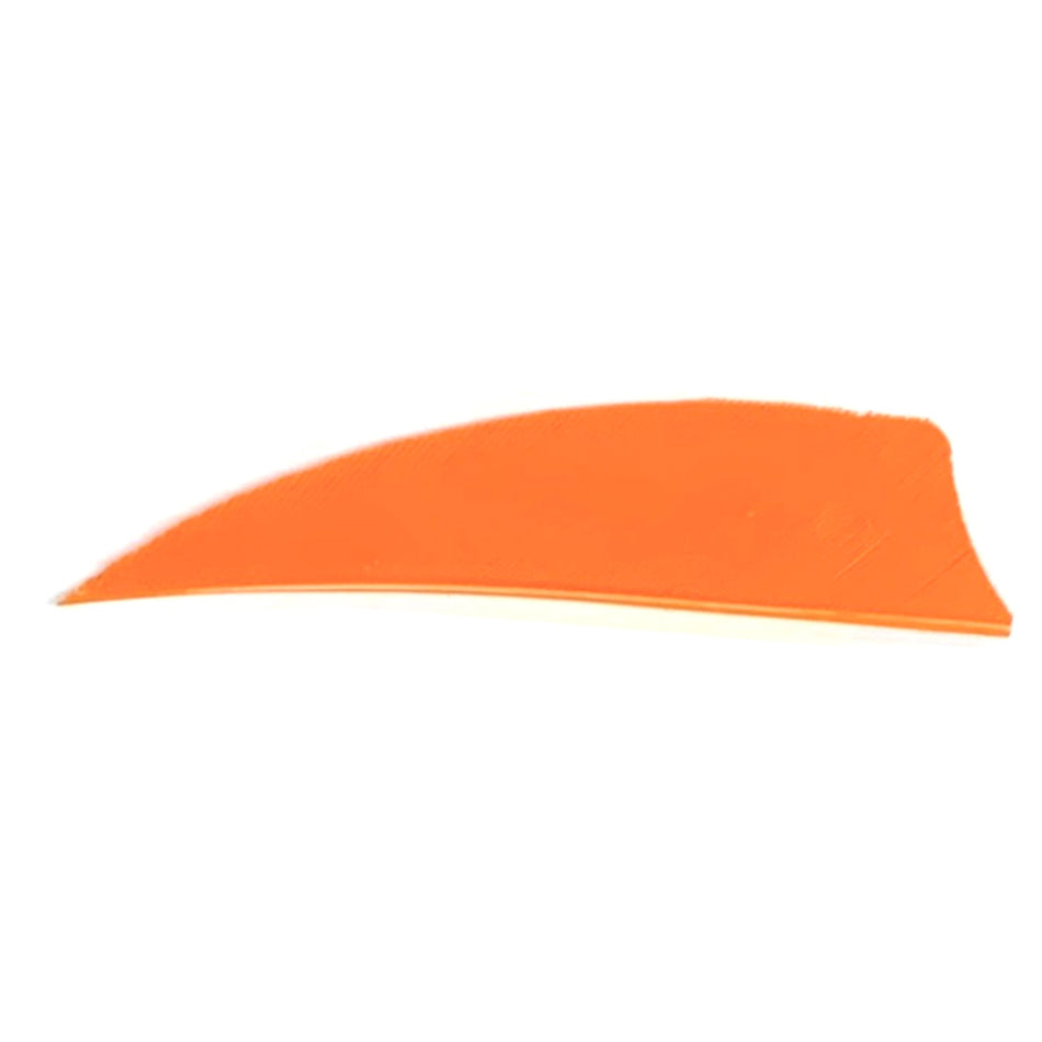 Trueflight Shield Cut Arrow Fletching Orange 3" Left Wing 100 pk.