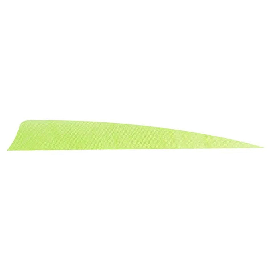 Trueflight Shield Cut Arrow Fletching Chartreuse 4" Right Wing 100 pk.